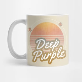 deep p ll retro 80s moon Mug